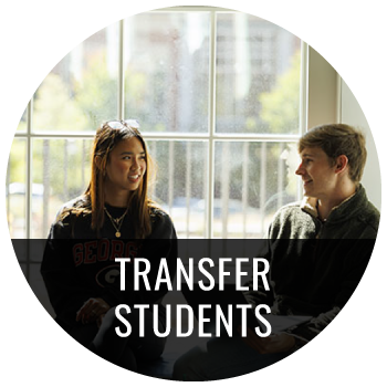 Transfer students.