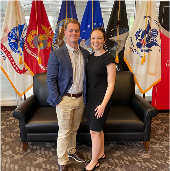 Military family, Mason Nolan (left) and Connor Nolan navigate UGA together. Military family, Mason Nolan (left) and Connor Nolan navigate UGA together.