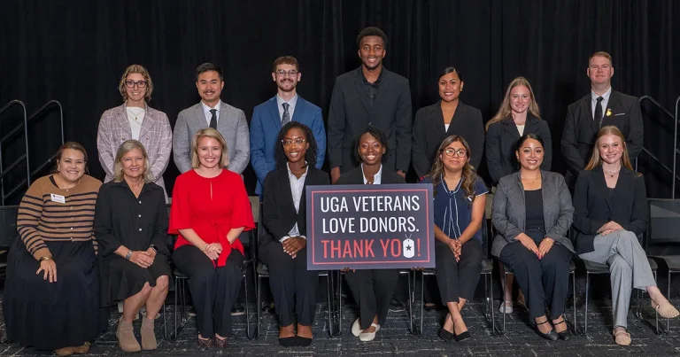 Donors Bridge the Gap in Financial and Well Being Support for UGA’s Student Veterans